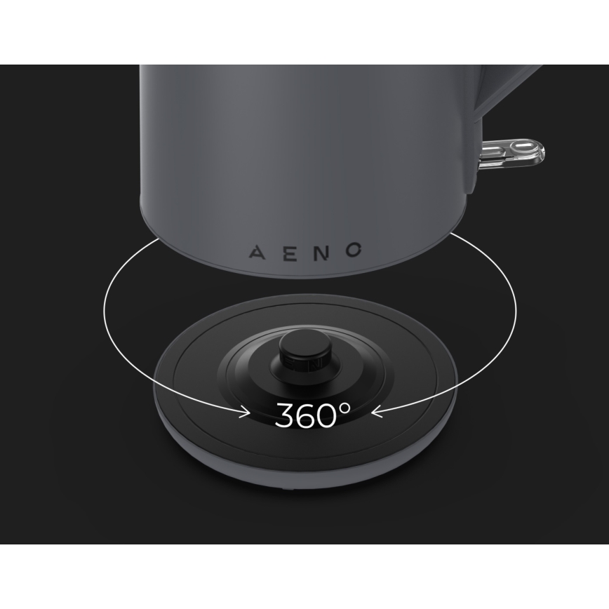 AENO - Czajnik 1,5 l 2200W/230V czarny