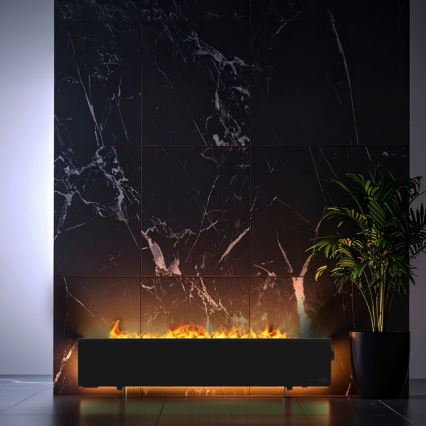 AENO - Inteligentny elektryczny grzejnik/konwektor 1000/2000W czarny