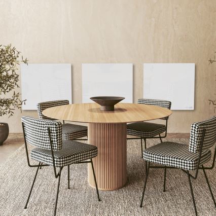 AENO - Inteligentny elektryczny panel na podczerwień 500W programator/termostat Wi‑Fi biały