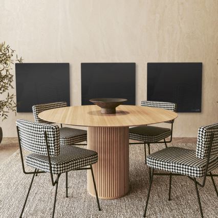 AENO - Inteligentny elektryczny panel na podczerwień 500W z programatorem/termostatem Wi-Fi biały