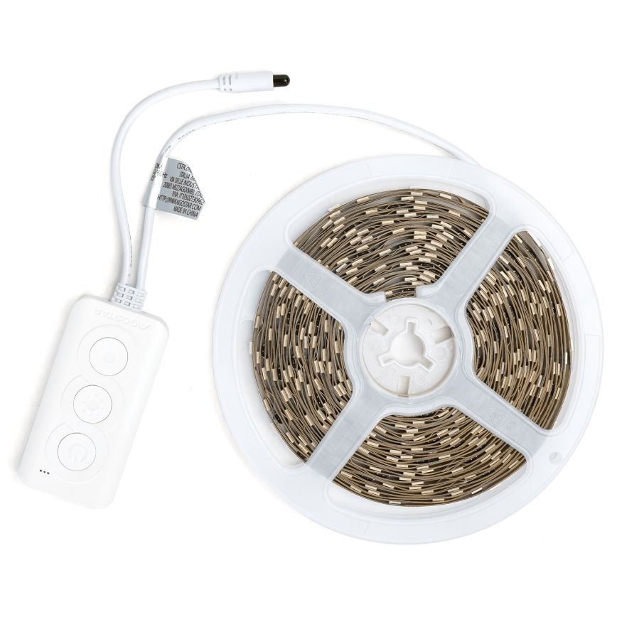 Aigostar - ściemnialna taśma LED RGBIC 10 m LED/24W/24V + zdalne sterowanie Wi-Fi