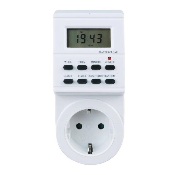 Aigostar - Cyfrowy wyłącznik czasowy 250V/16A
