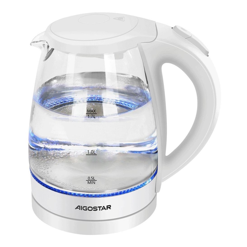 Aigostar - Czajnik 1,7l 2200W/230V biały