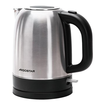 Aigostar - Czajnik 1,7l 2200W/230V matowy chrom