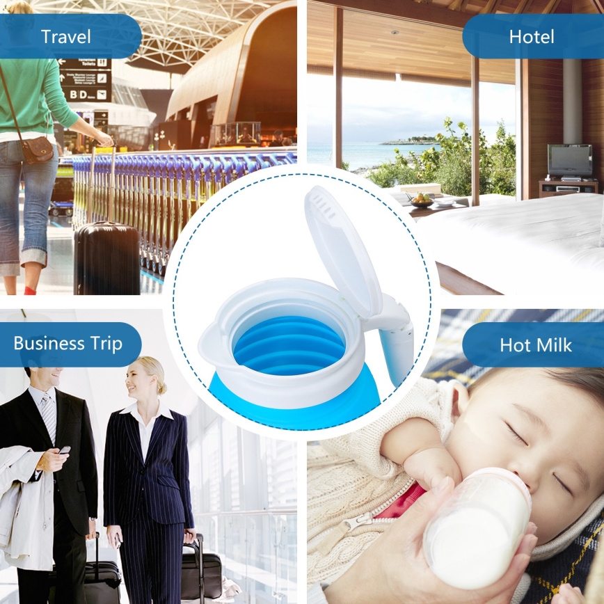 Aigostar - Podróżny czajnik elektryczny 600 ml 1000W/230V