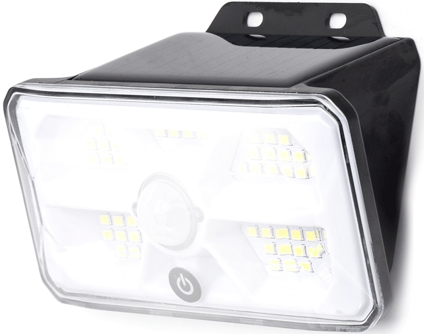 Aigostar - Czujnikowe lampy solarne LED 3,7V 6500K 500 mAh IP65 czarne