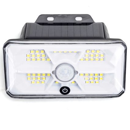 Aigostar - Czujnikowe lampy solarne LED 3,7V 6500K 500 mAh IP65 czarne