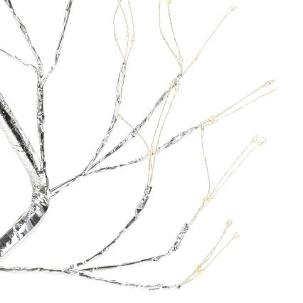 Aigostar - dekoracja świąteczna LED 108xLED/3xAA/8 funkcji 45cm ciepła biała