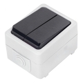 Aigostar - Domowy łącznik szeregowy 250V/10A IP54