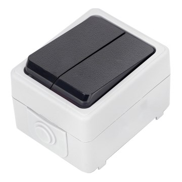 Aigostar - Domowy łącznik szeregowy 250V/10A IP54