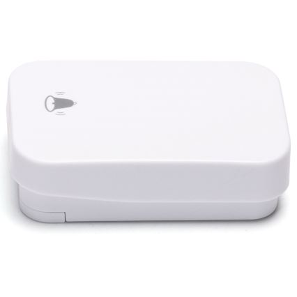 Aigostar - Dzwonek bezprzewodowy do kontaktu 1Z 230V IPX4 biały