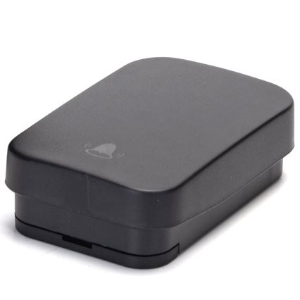 Aigostar - Dzwonek bezprzewodowy do kontaktu 1Z 230V IPX4 czarny