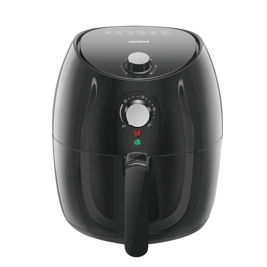 Aigostar - Frytkownica na gorące powietrze 1500W/230V 3,5l czarny