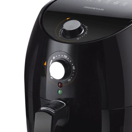 Aigostar - Frytkownica na gorące powietrze 1500W/230V 3,5l czarny