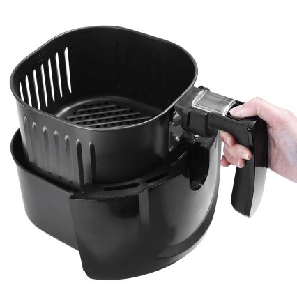 Aigostar - Frytkownica na gorące powietrze 1500W/230V 3,5l czarny