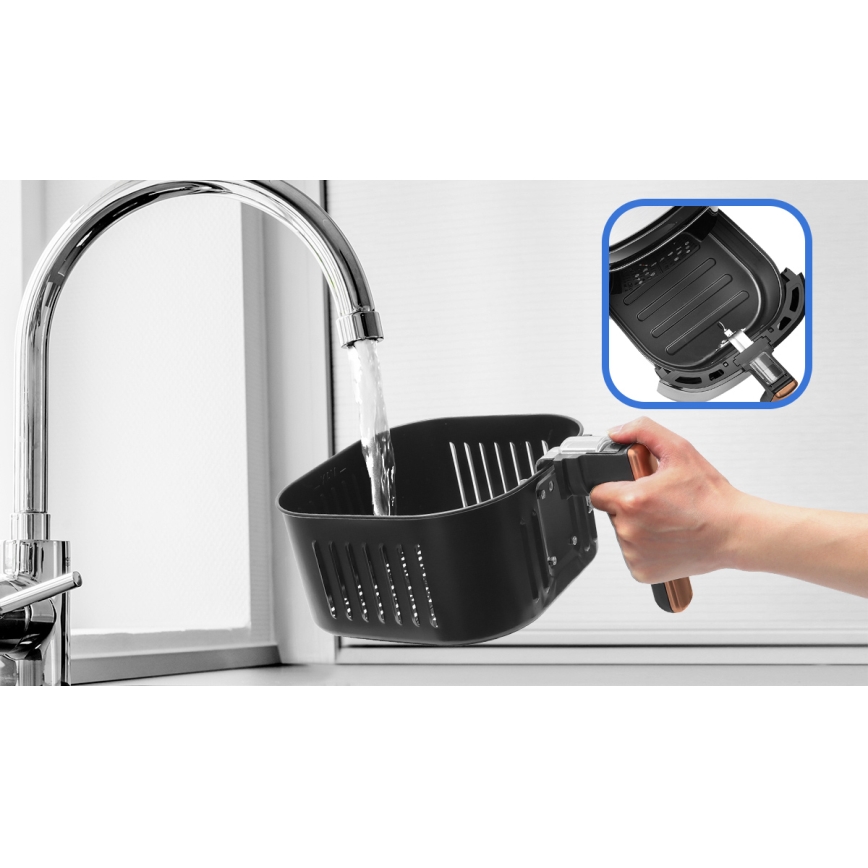 Aigostar - Frytkownica na gorące powietrze 7l 1900W/230V