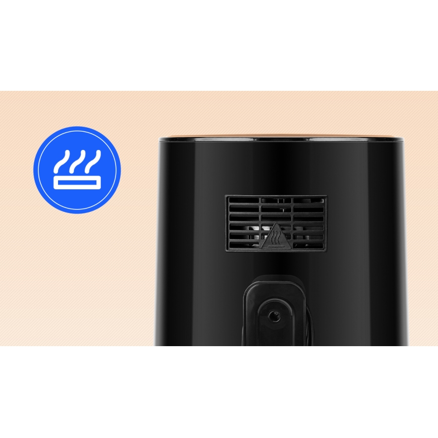 Aigostar - Frytkownica na gorące powietrze 7l 1900W/230V