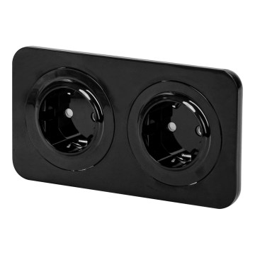 Aigostar - Gniazdko domowe 2Z SCHUKO 250 V / 16 A