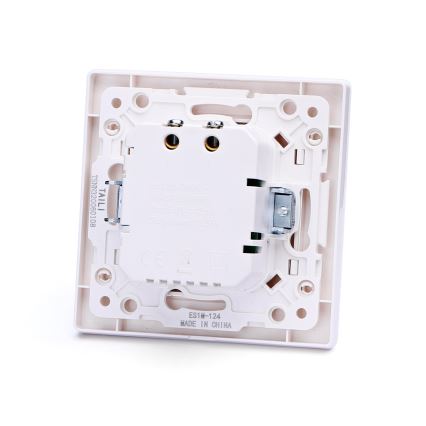 Aigostar - Gniazdko zasilające USB z ramką, 2x USB-A, białe