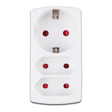 Aigostar - Gniazdo dystrybucyjne 1x16A/230V + 2x10A