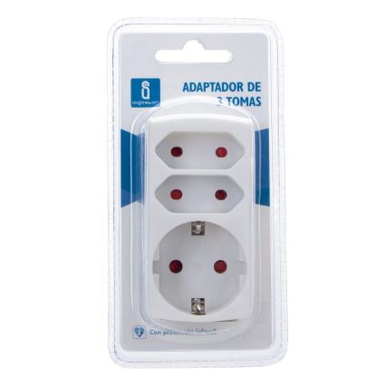 Aigostar - Gniazdo dystrybucyjne 1x16A/230V + 2x10A