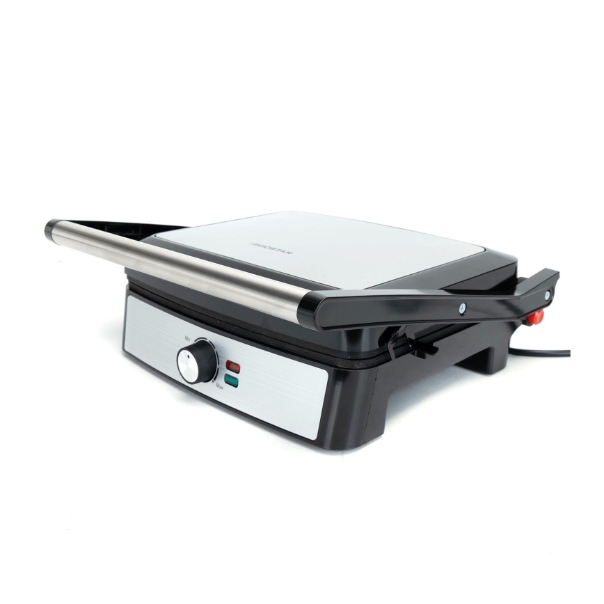 Aigostar - Grill kontaktowy 2200W/230V czarny/stal nierdzewna