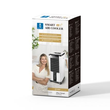 Aigostar - Inteligentny klimatyzer 75W/230V Wi-Fi + pilot