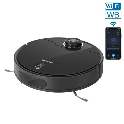 Aigostar - Inteligentny robot sprzątający 2w1 12W/230V 3300mAh Wi-Fi czarny