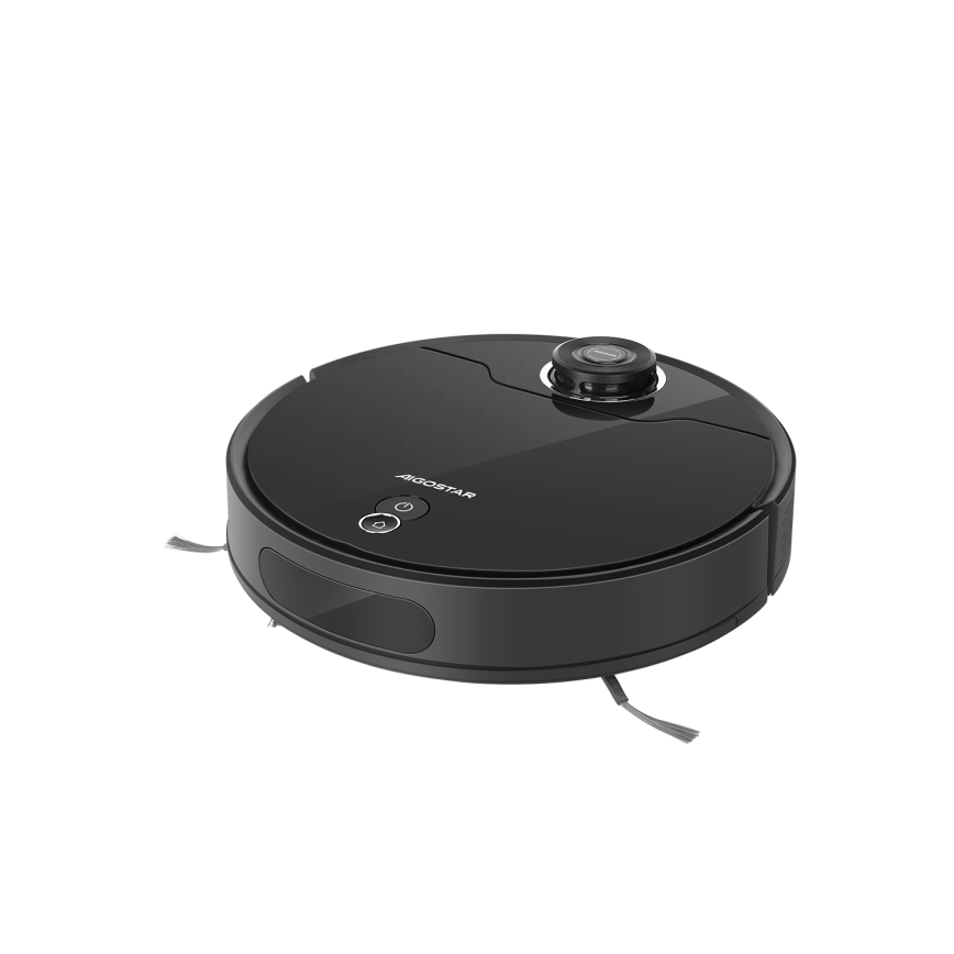 Aigostar - Inteligentny robot sprzątający 2w1 12W/230V 3300mAh Wi-Fi czarny