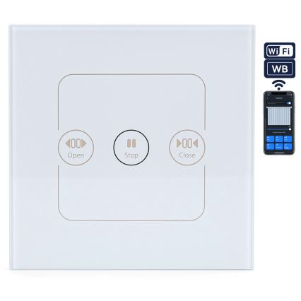 Aigostar - Inteligentny wyłącznik do sterowania żaluzjami 230V Wi-Fi Tuya