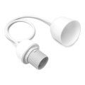 Aigostar - Kabel zasilający 1xE27/60W/250V biały