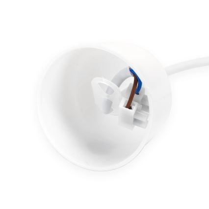 Aigostar - Kabel zasilający 1xE27/60W/250V biały