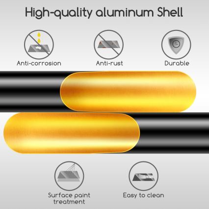 Aigostar - Kinkiet 4xE27/60W/230V