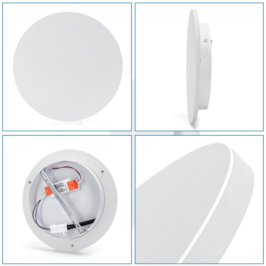 Aigostar - Kinkiet LED/12W/230V 6500K 25 cm biały