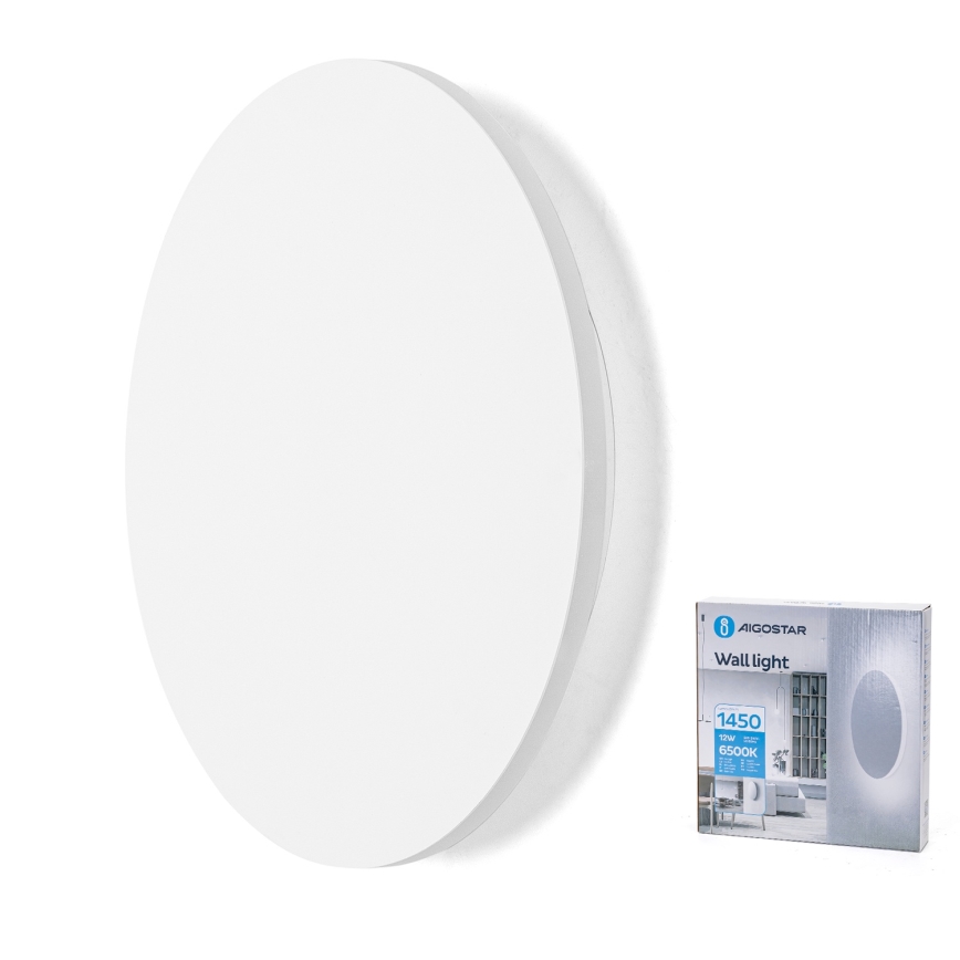 Aigostar - Kinkiet LED/12W/230V 6500K 25 cm biały