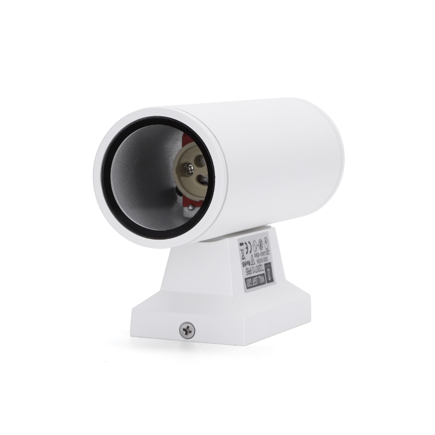 Aigostar - Kinkiet zewnętrzny 2xGU10/230V IP65 biały, okrągły