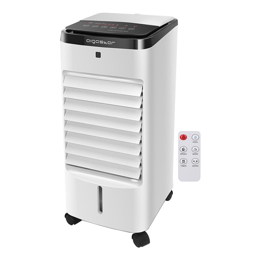 Aigostar - Klimatyzer 60W/230V biały/czarny + zdalne sterowanie