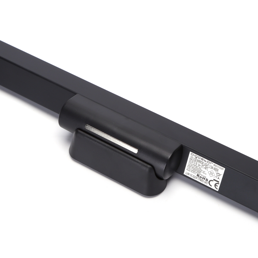 Aigostar - Ściemnialne ładowalne oświetlenie do lustra LED/2,9W/5V 2000 mAh