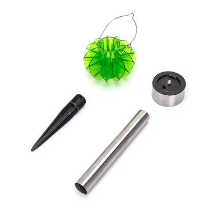 Aigostar - Lampa solarna LED/0,012W/1,2V 38,4cm 3000K IP44 zielona