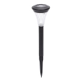 Aigostar - Lampa solarna LED/2V 6500K IP44 40 mAh czarna