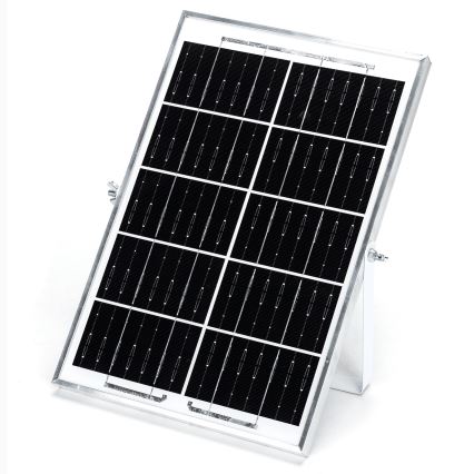 Aigostar - Solarna lampa LED 2xLED/35W/12V 6000 mAh 6500K IP65 śr. 16,8 cm + z pilotem