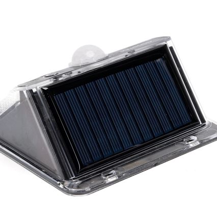 Aigostar - Lampa solarna LED z czujnikiem LED/3,7V 6500K 1200 mAh IP65 czarna