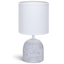 Aigostar - Lampa stołowa 1xE14/40W/230V biały