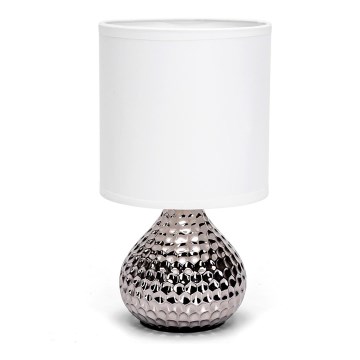 Aigostar - Lampa stołowa 1xE14/40W/230V chrom błyszczący