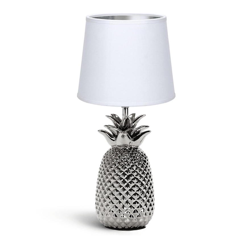 Aigostar - Lampa stołowa 1xE14/40W/230V chrom błyszczący