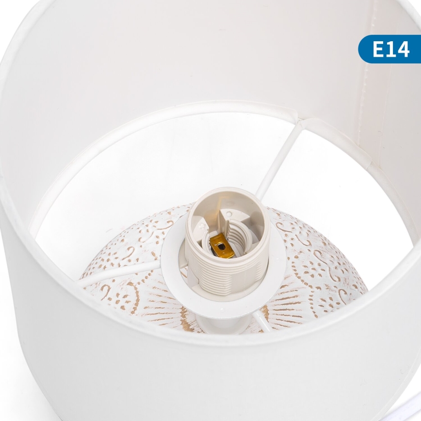 Aigostar - Lampa stołowa 1xE14/40W/230V