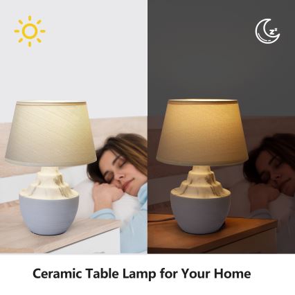 Aigostar - Lampa stołowa 1xE14/40W/230V