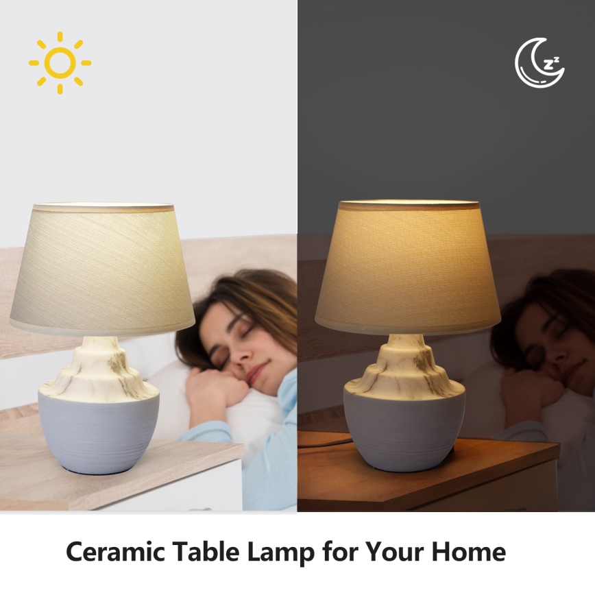 Aigostar - Lampa stołowa 1xE14/40W/230V