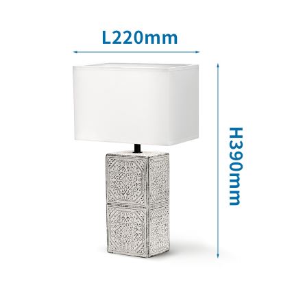 Aigostar - Lampa stołowa 1xE14/40W/230V