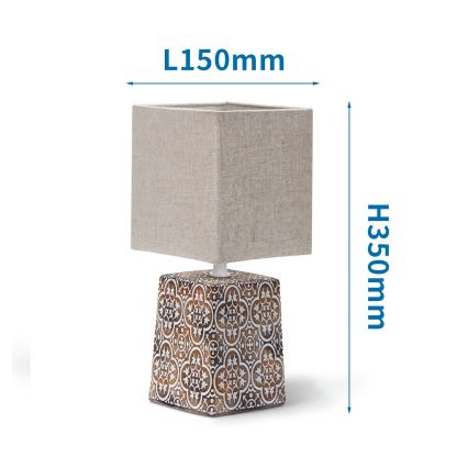 Aigostar - Lampa stołowa 1xE14/40W/230V
